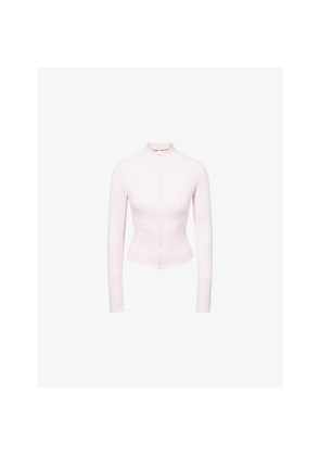 Womens We Are Tala Dayflex Zip Run Stretch-Jersey Jacket