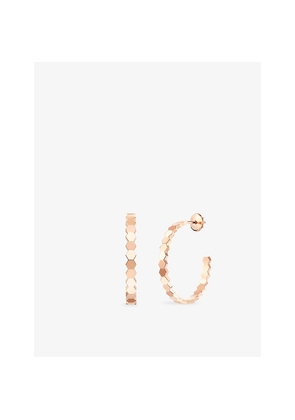 Bee De Chaumet 18ct Rose-Gold Hoop Earrings