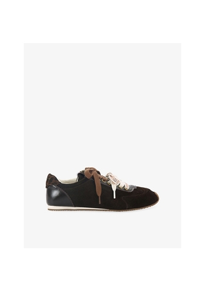 Womens Kurt Geiger London Islington Suede Trainers