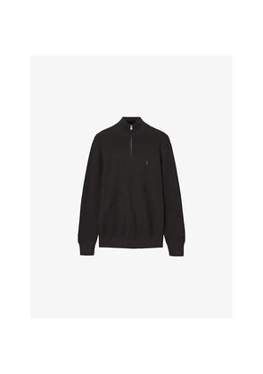 Mens Allsaints Aspen Wool-Blend Knit Jumper