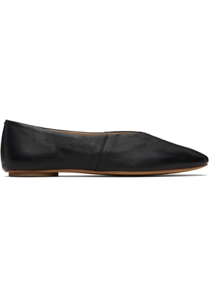 MM by Max Mara Black Catullo Ballerina Flats