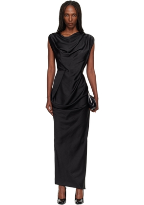 Vivienne Westwood Black Fond Maxi Dress