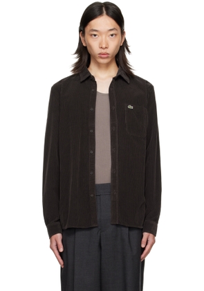 Lacoste Brown Regular Fit Shirt