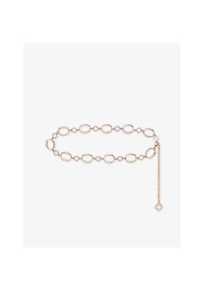 Womens Maje Clover Metal Chain Belt
