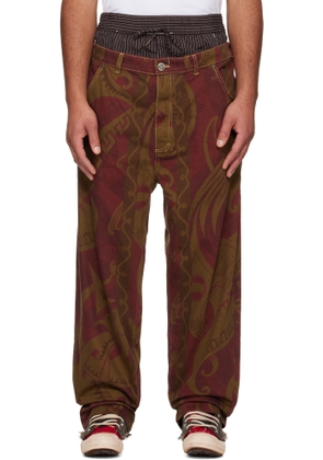 Vivienne Westwood Brown Builder Jeans