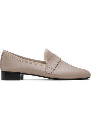 Repetto Taupe Michael Rubber-Sole Loafers