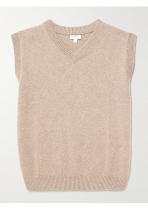 Sunspel - Wool Sweater Vest - Men - Neutrals - S