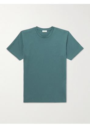 Sunspel - Riviera Cotton-Jersey T-Shirt - Men - Blue - S
