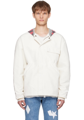 Stefan Cooke Off-White Rugby Hood Work Jacket
