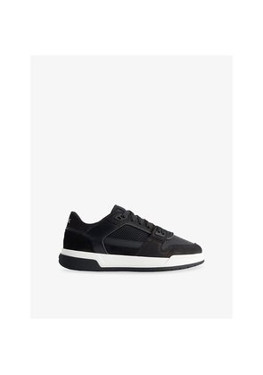 Mens Arne Basket Suede, Leather and Mesh Trainers