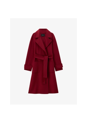 Womens Joseph Arline Double-Breasted Wool and Cashmere Coat