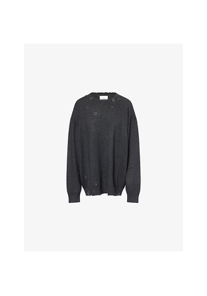 Womens Isabel Marant Atrium Cassandre Ring Brushed Knitted Jumper