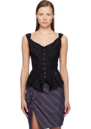 Vivienne Westwood Black Monday Vest Top