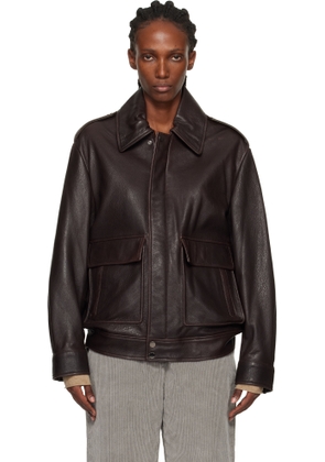 Nour Hammour Brown Drey 'The It Girl' Jacket