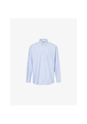 Mens Carhartt WIP Cassel Striped Cotton Shirt