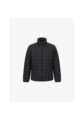 Mens Boggi Milano Quilted Side-Pocket Shell-Down Jacket