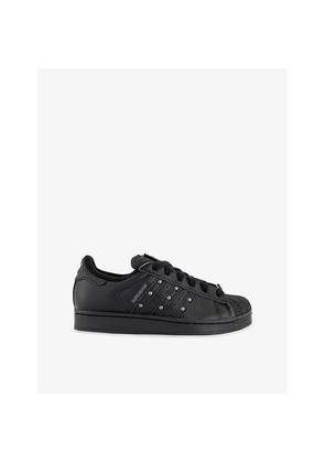 Womens Adidas Superstar II Leather Trainers