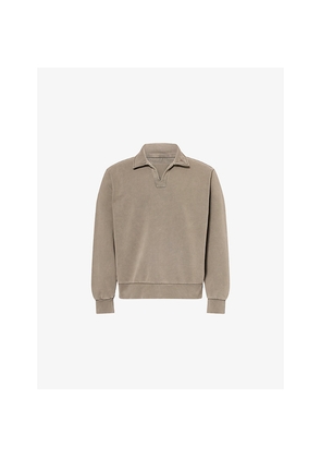 Mens Thames Jousting Relaxed Cotton-Jersey Sweatshirt