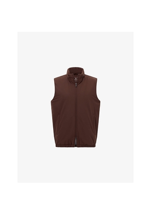 Mens Boggi Milano Technical Sleeveless Nylon-Blend Gilet