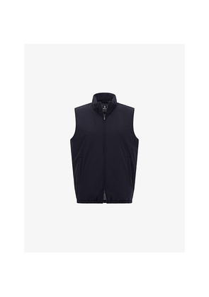 Mens Boggi Milano Technical Funnel-Neck Nylon Gilet