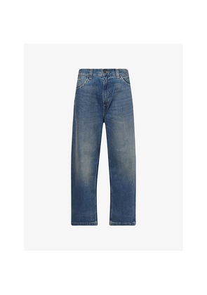 Mens Carhartt WIP Brandon Straight-Leg Denim Jeans