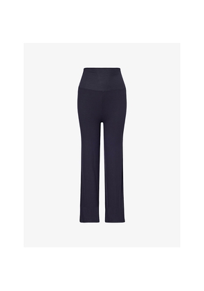Womens We Are Tala 365 Sculpting-Lounge Flared Stretch-Jersey Trousers