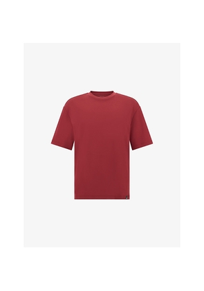 Mens Boggi Milano Crewneck Short-Sleeve Cotton T-Shirt