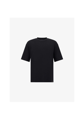 Mens Boggi Milano Crewneck Short-Sleeve Cotton T-Shirt