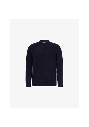 Mens Nobl Cameron Crewneck Textured Knitted Jumper
