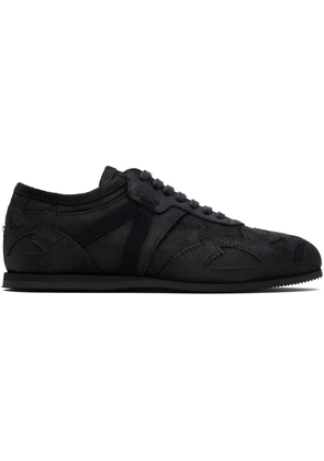 Ann Demeulemeester Black Milton Low-Top Boxing Sneakers