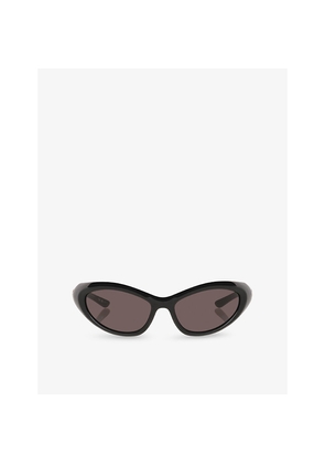 Womens Balenciaga Bb0384S Cat Eye-Frame Injected Sunglasses