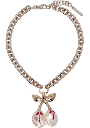 JIWINAIA SSENSE Exclusive Cherry Urlo Necklace