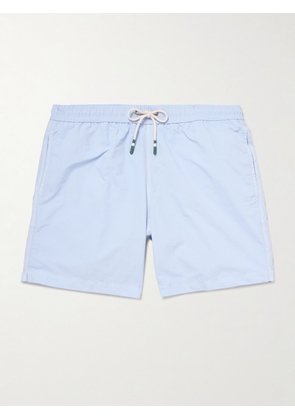Hartford - Slim-Fit Mid-Length Swim Shorts - Men - Blue - S