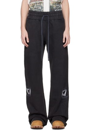Who Decides War Black Winged Sweatpants