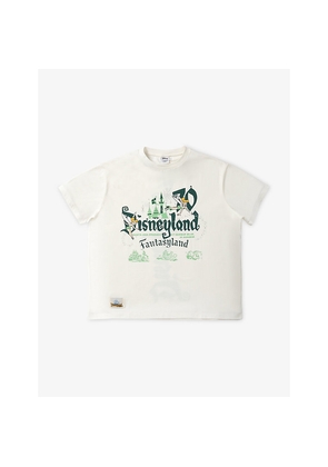 Womens The Disney Store At Selfridges Disney x Skinnydip Unisex Tinker Bell Graphic Cotton-Jersey T-Shirt