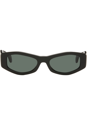 Versace Black Signature Sunglasses
