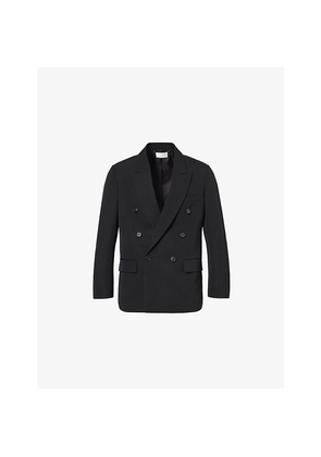Mens The Row Tension Perin Double Breasted Wool Jacket