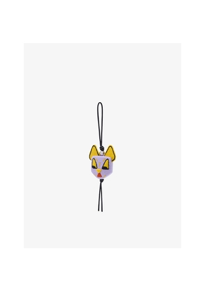 Womens Loewe Futurist Cat Wool-Felt Charm