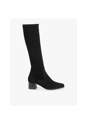 Womens Whistles Blaire Stretch Leather Knee-High Boots