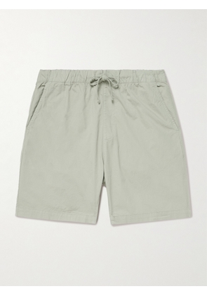 Hartford - Joggy Slim-Fit Cotton Drawstring Shorts - Men - Green - IT 44