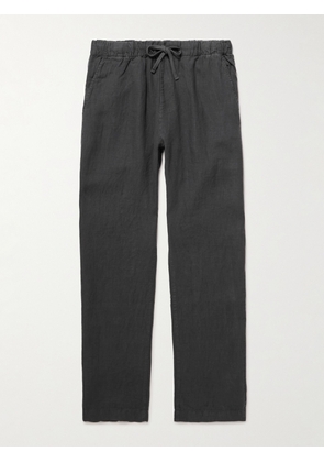 Hartford - Joggy Straight-Leg Linen Drawstring Trousers - Men - Gray - IT 46