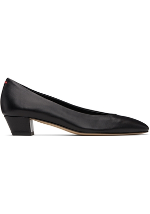 Aeyde Black Helia Low-Cut Heels