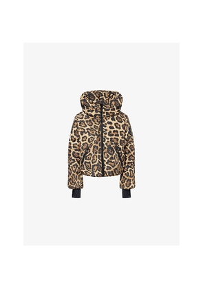 Womens Goldbergh Pantera Cropped Shell-Down Ski Jacket