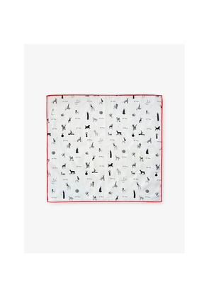 Womens St.Pia Gazette Large Cotton Pet and Human Bandana