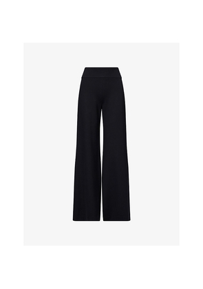 Womens Veronica Beard Kalinda Wide-Leg Woven Trousers