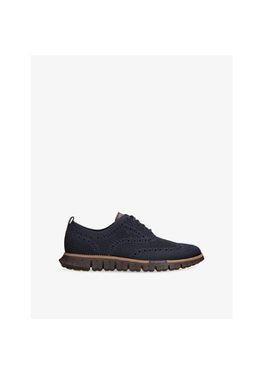 Mens Cole Haan Zerøgrand Wingtip Stitchlite Knitted Oxford Shoes