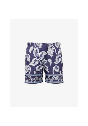 Mens Orlebar Brown Bulldog Petralis-Print Swim Shorts