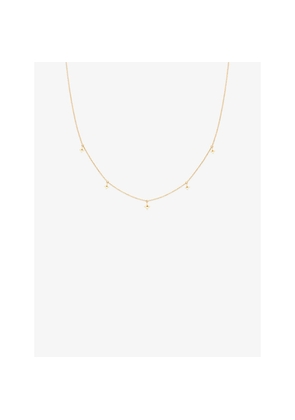 Astrid & Miyu Cosmic Star 14ct Yellow-Gold Pendant Necklace