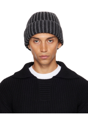 mfpen Gray & Black Stage Beanie