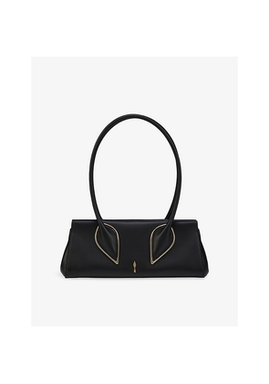 Womens Christian Louboutin Venus Baguette Leather Shoulder Bag